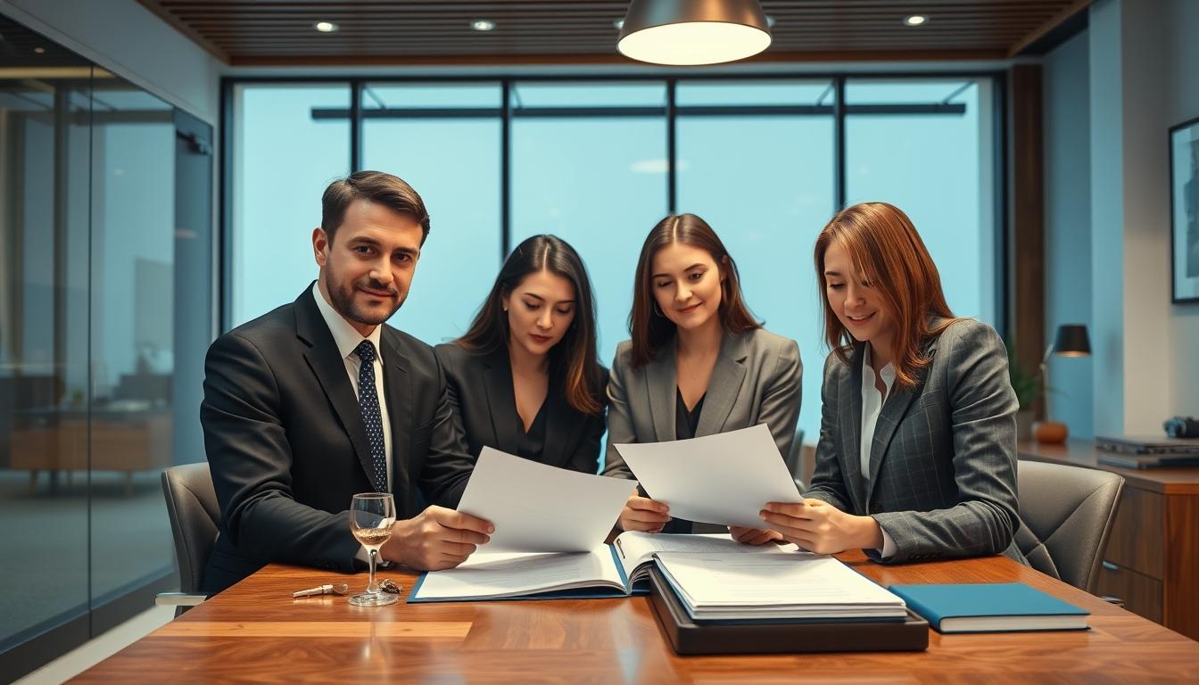 Property settlement documents and transfer review